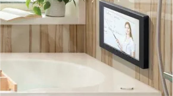 浴室内テレビ